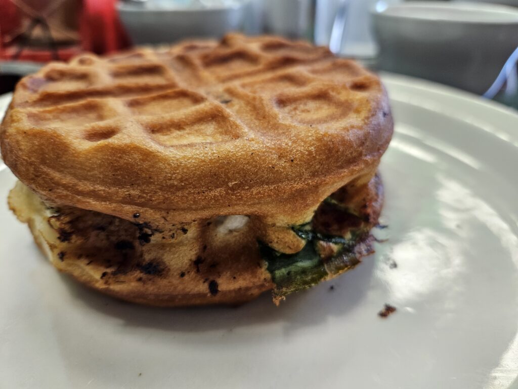 The signature stuffed waffle